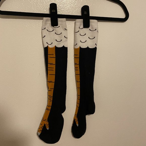 Chicken Leg Socks - Picture 1 of 3